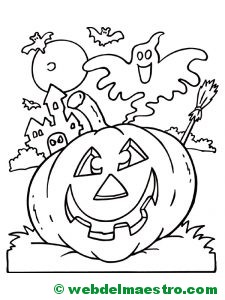 Calabaza de Halloween-3