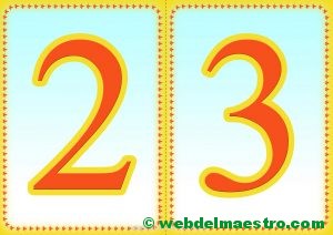 Números 2-3
