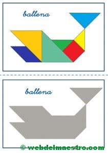 tangram ballena