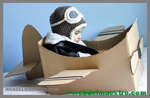 CAJAS DE CARTON-avión