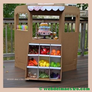 Tienda de cartón