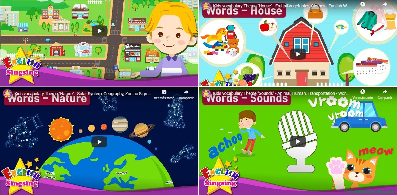 Vocabulario en inglés básico