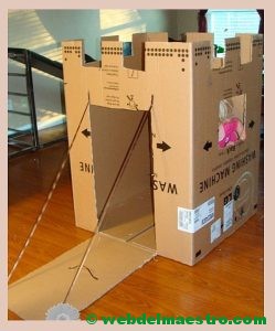 castillo de cartón-I