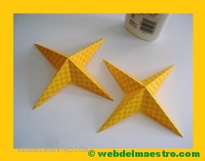 estrellas de papel