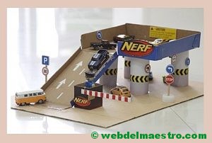 parking de cartón-I