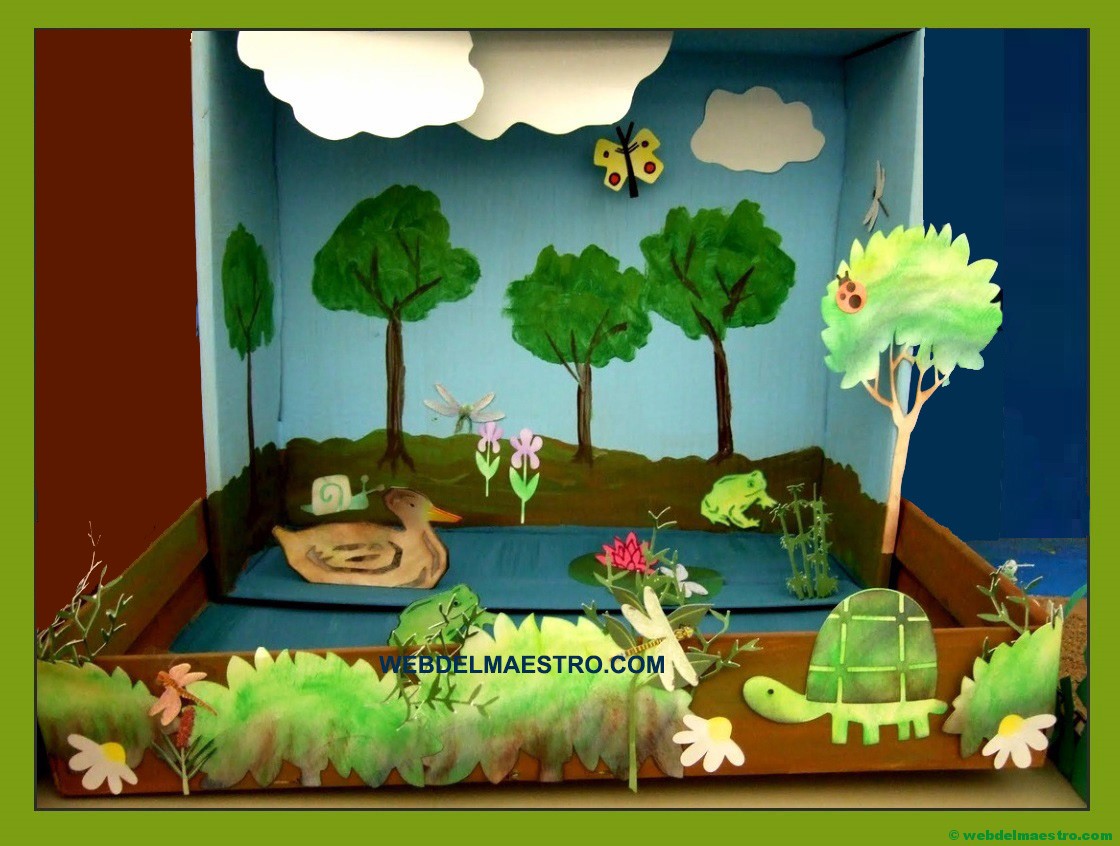 Cómo hacer un diorama para Primaria