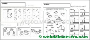 Fichas para imprimir 5 años-