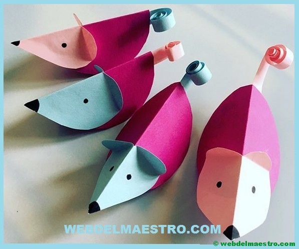 Manualidades de papel para niños