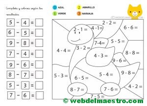 Ejercicios de restas -3