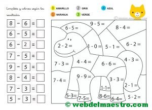 Ejercicios de restas -5