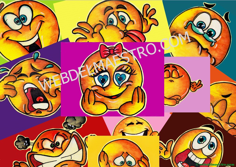 Caritas de emociones