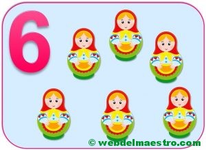 Cartel del número 6