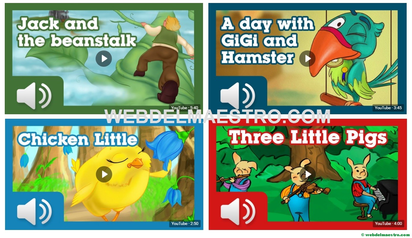 Cuentos infantiles cortos en inglés