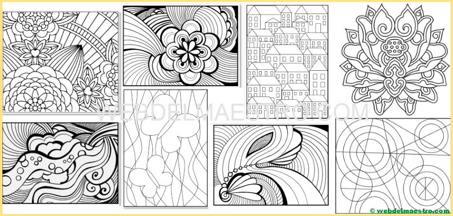Láminas para colorear