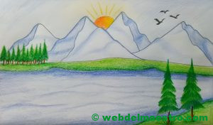 Paisaje dibujo nº 1