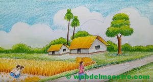 Paisaje dibujo nº 2