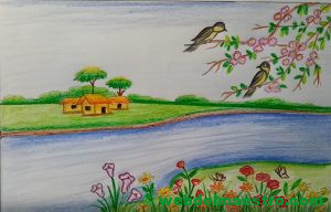 Paisaje dibujo nº 7