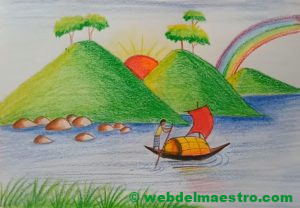 Paisaje dibujo nº 8