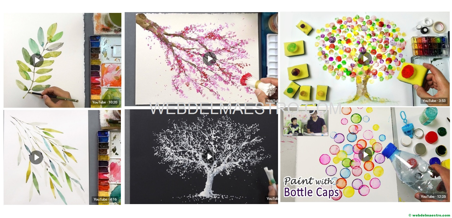 Clases de pintura para niños