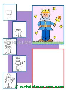 Como dibujar un rey-