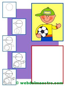 Dibujos de personas fáciles-2-