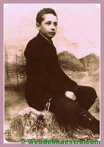 Albert Einstein en edad escolar