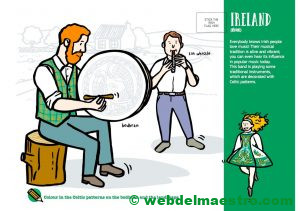 Países de Europa en inglés-Irlanda