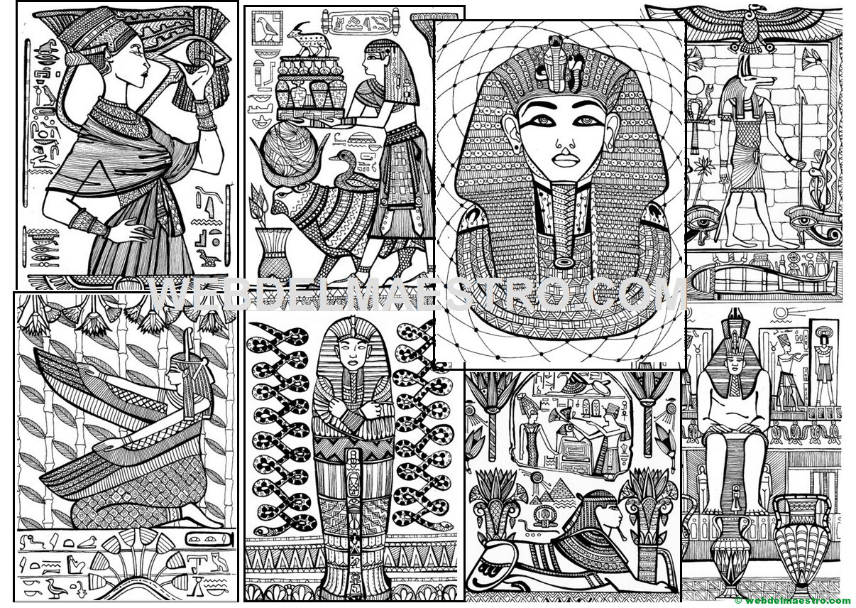 Dibujos egipcios