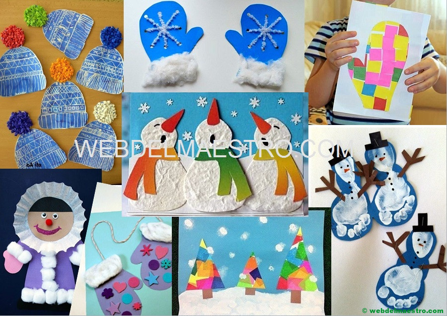 Manualidades de Navidad para niños de Infantil