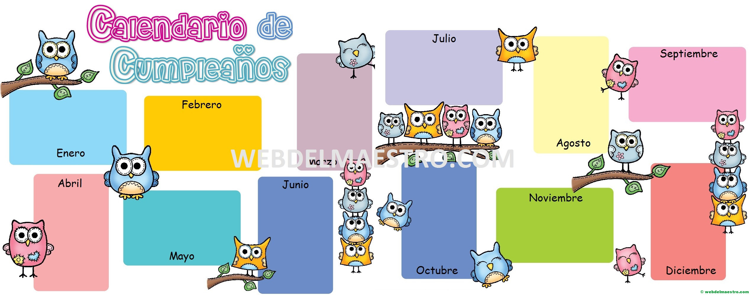 Calendario de cumpleaños