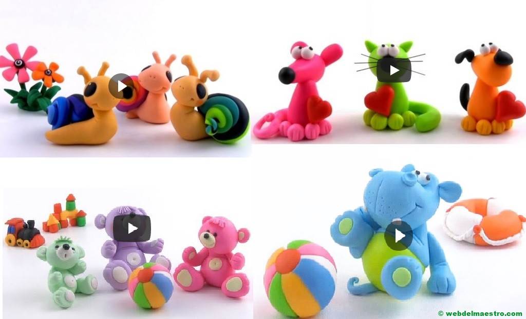 Manualidades con arcilla polimérica