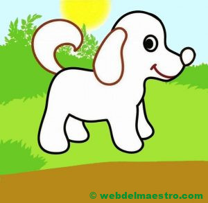 Perro dibujo infantil