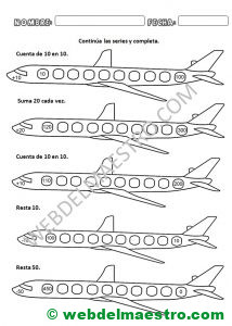 Series matematicas- Primero primaria-IV