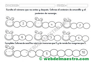 Series numericas Infantil - II