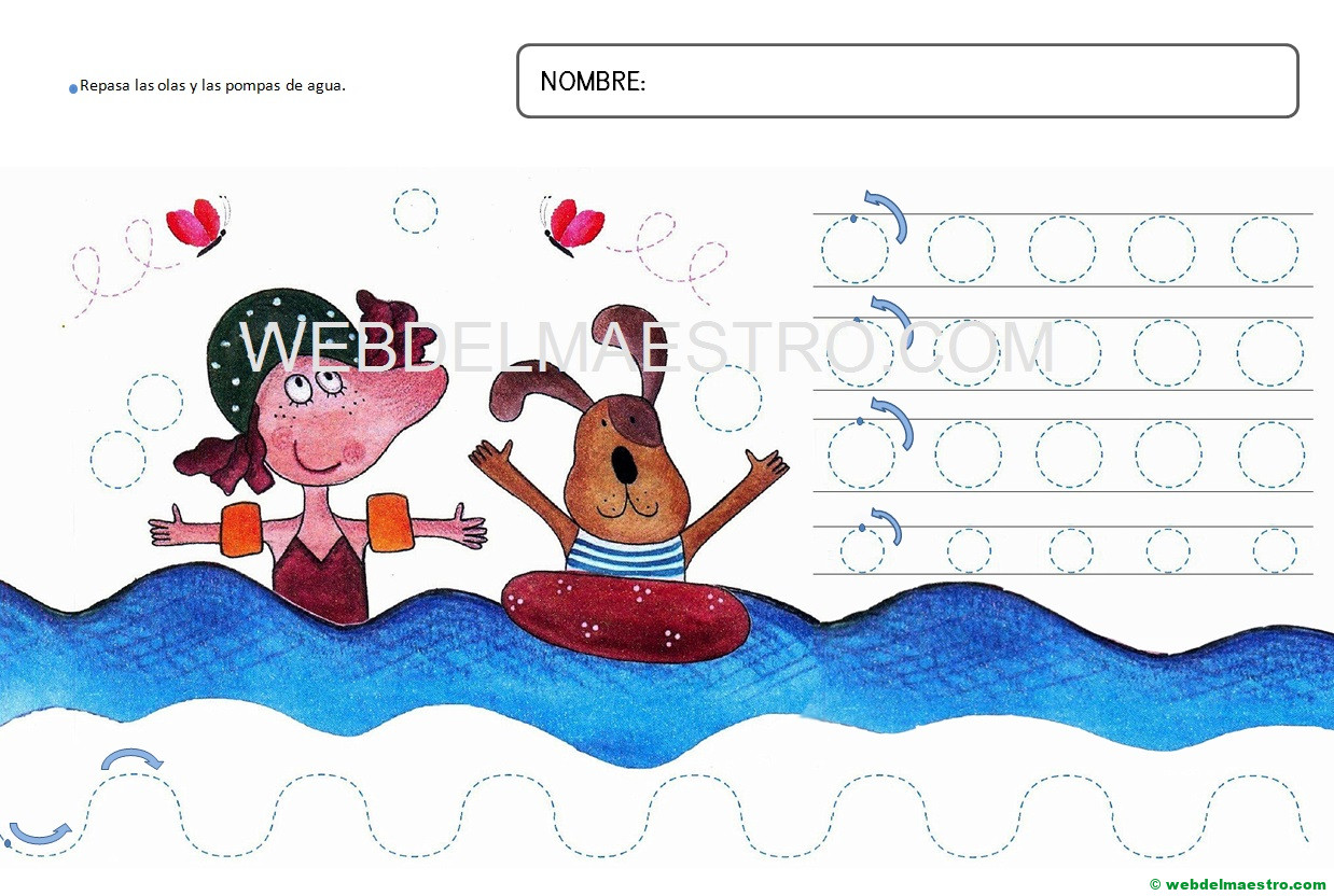 Ficha de grafomotricidad nº 1-