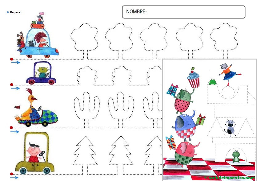 Tercera entrega del cuaderno de psicomotricidad