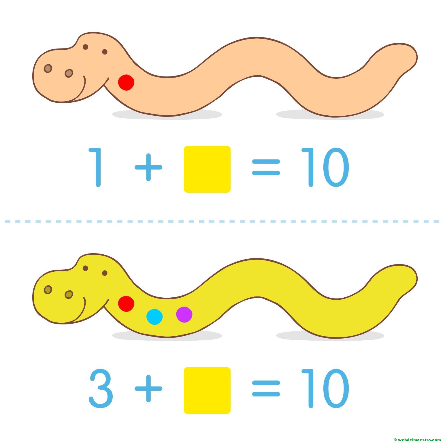 Práctica de sumar-10