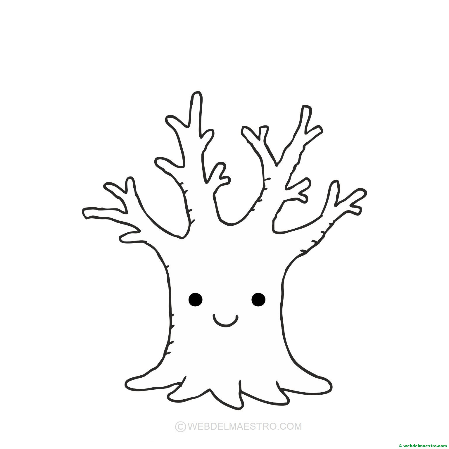 árbol para pegar gomets