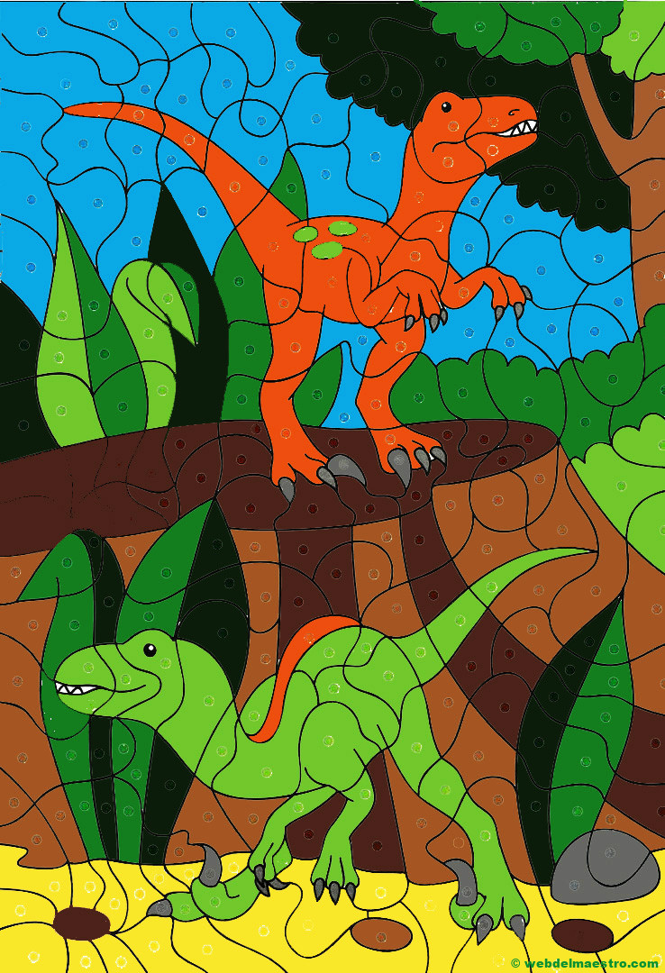 Dibujo de dinosaurios-26