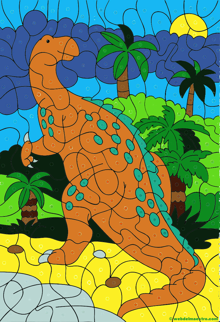 Dibujos de dinosaurios 18