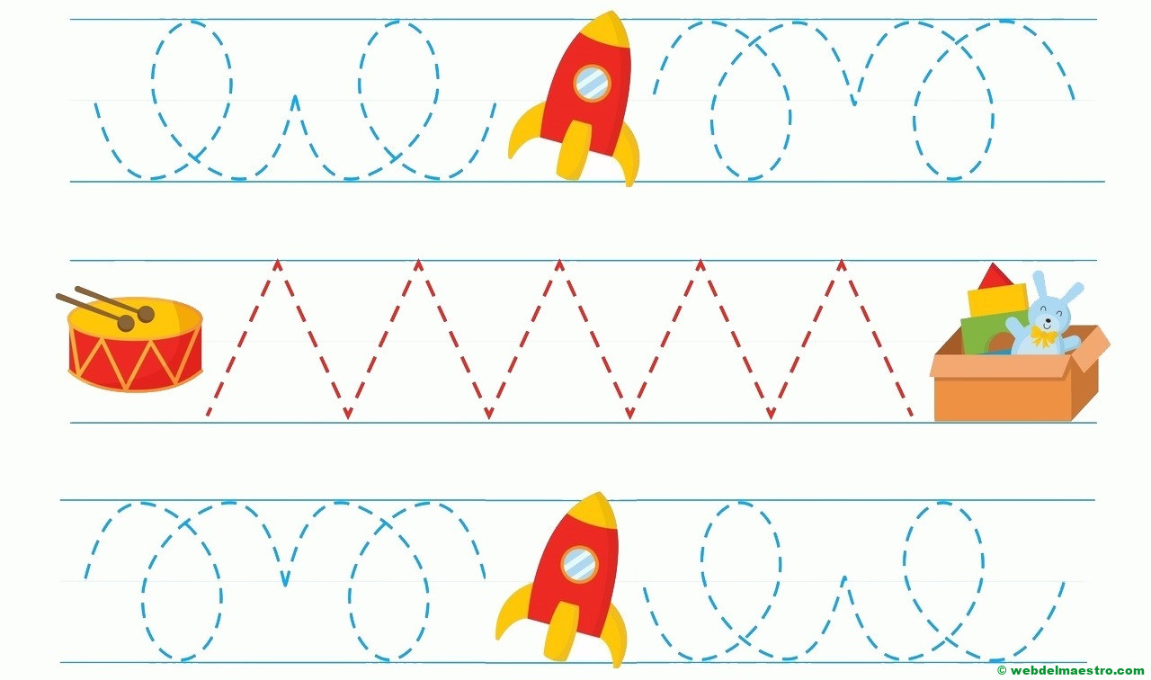 trazos grafomotricidad