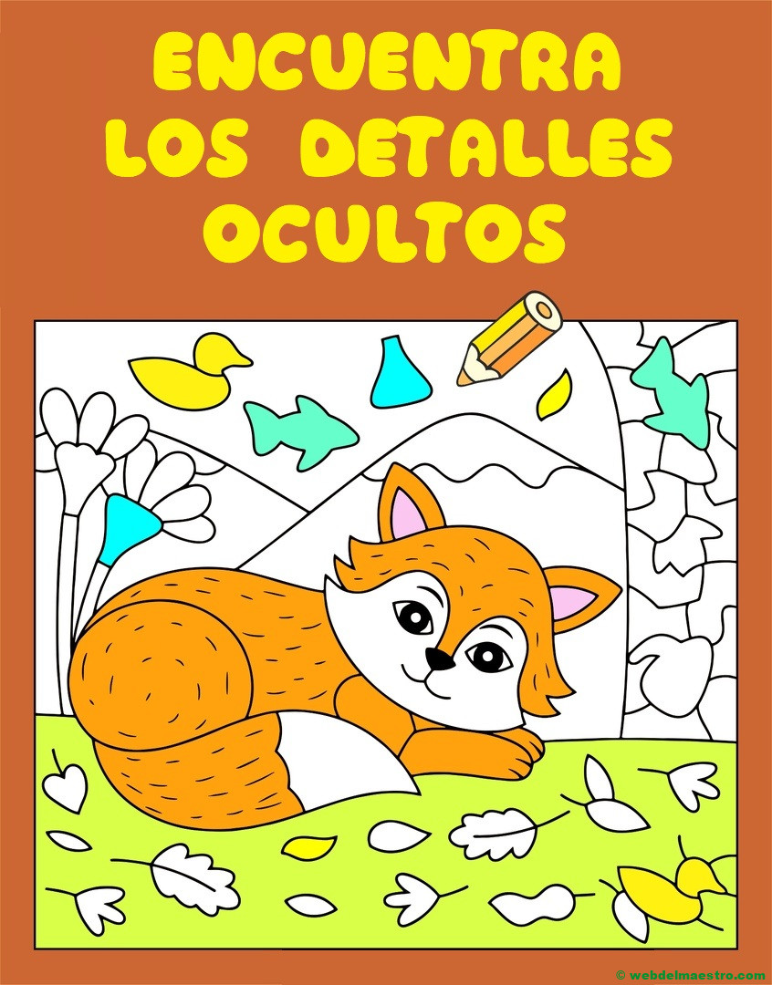 Animales-Encuentra los detalles ocultos