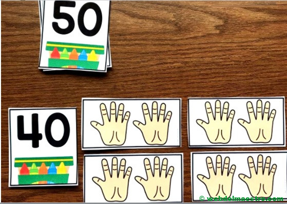 Idea para aprender las decenas