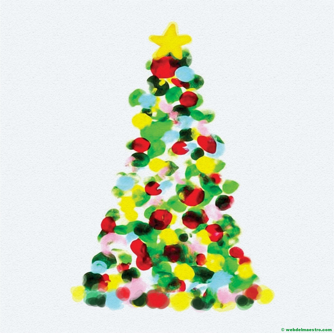 Dibujo de árbol de Navidad nº 4