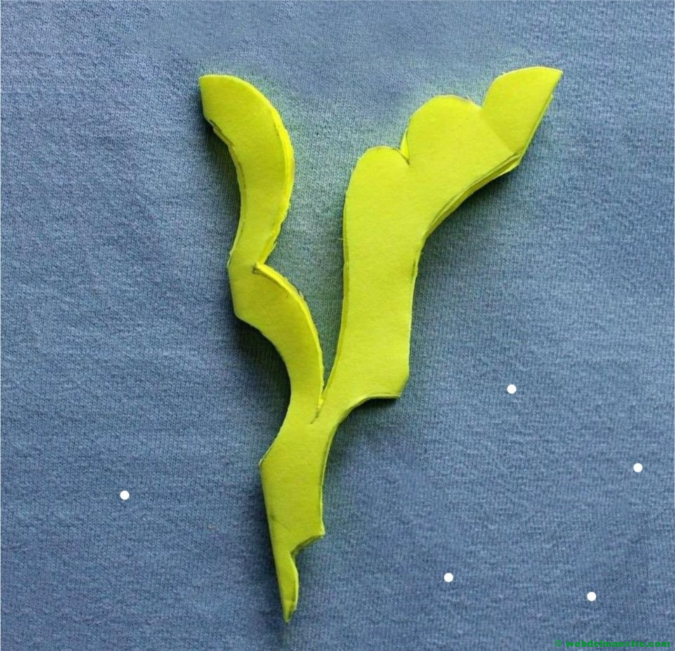 Copo de nieve de color-2-Realización-