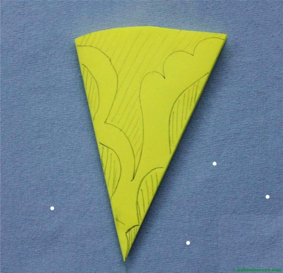 Copo de nieve de color-2-Realización