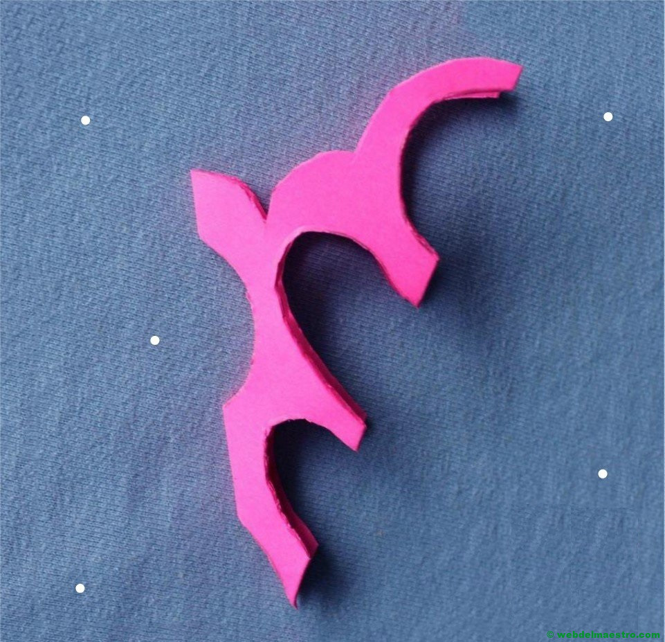 Copo de nieve de color-3-Realización-