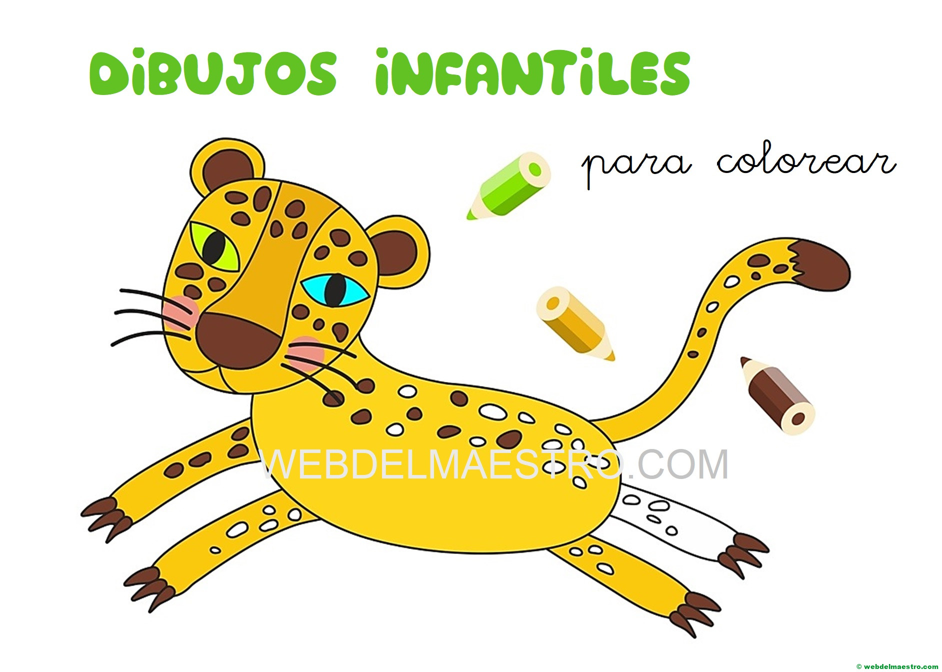 Dibujos para colorear para niños