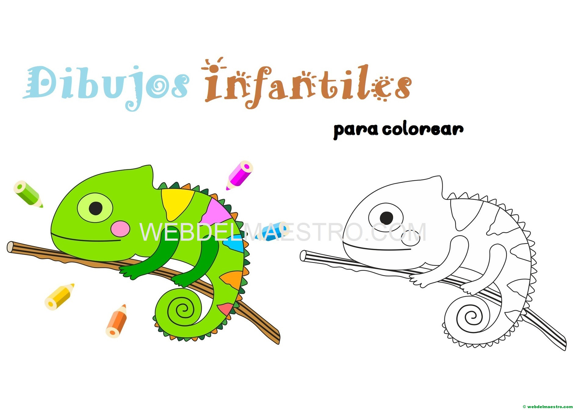 Dibujos para colorear para niños