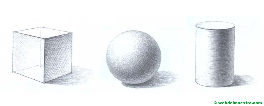 dibujo de cuerpos geométricos